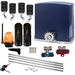 NAPĘD AUTOMAT BRAMY PRZESUWNEJ Argo K2208 4 piloty lampa WiFi 4 listwy podstawa