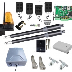 ZESTAW NAPĘD BRAMY SKRZYDŁOWEJ Home PowerMax 4 Pil Lampa WiFi SM05 anteną