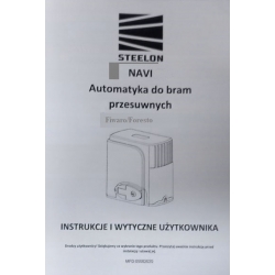 Napęd automat bramy przesuwnej NAVI FIWARO 2pil