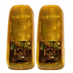 Fotokomórki z lampami sygnalizacyjnymi LED 24V