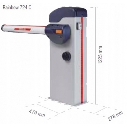 Szlaban Genius Rainbow Fast 724C zestaw z WiFi