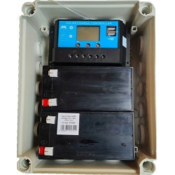 ZESTAW FOTOWOLTAICZNY SOLARNY DO KAMPERA PRZYCZEPY MOC 260W 2x AKUM 12V