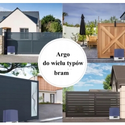 NAPĘD AUTOMAT BRAMY PRZESUWNEJ Argo PODSTAWA MON 2 piloty wył. magnet. WiFi