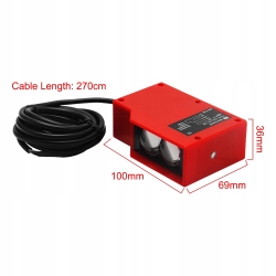 Czujnik odbiciowy optyczny fotoelektryczny HW-11 fotokomórki odbiciowe